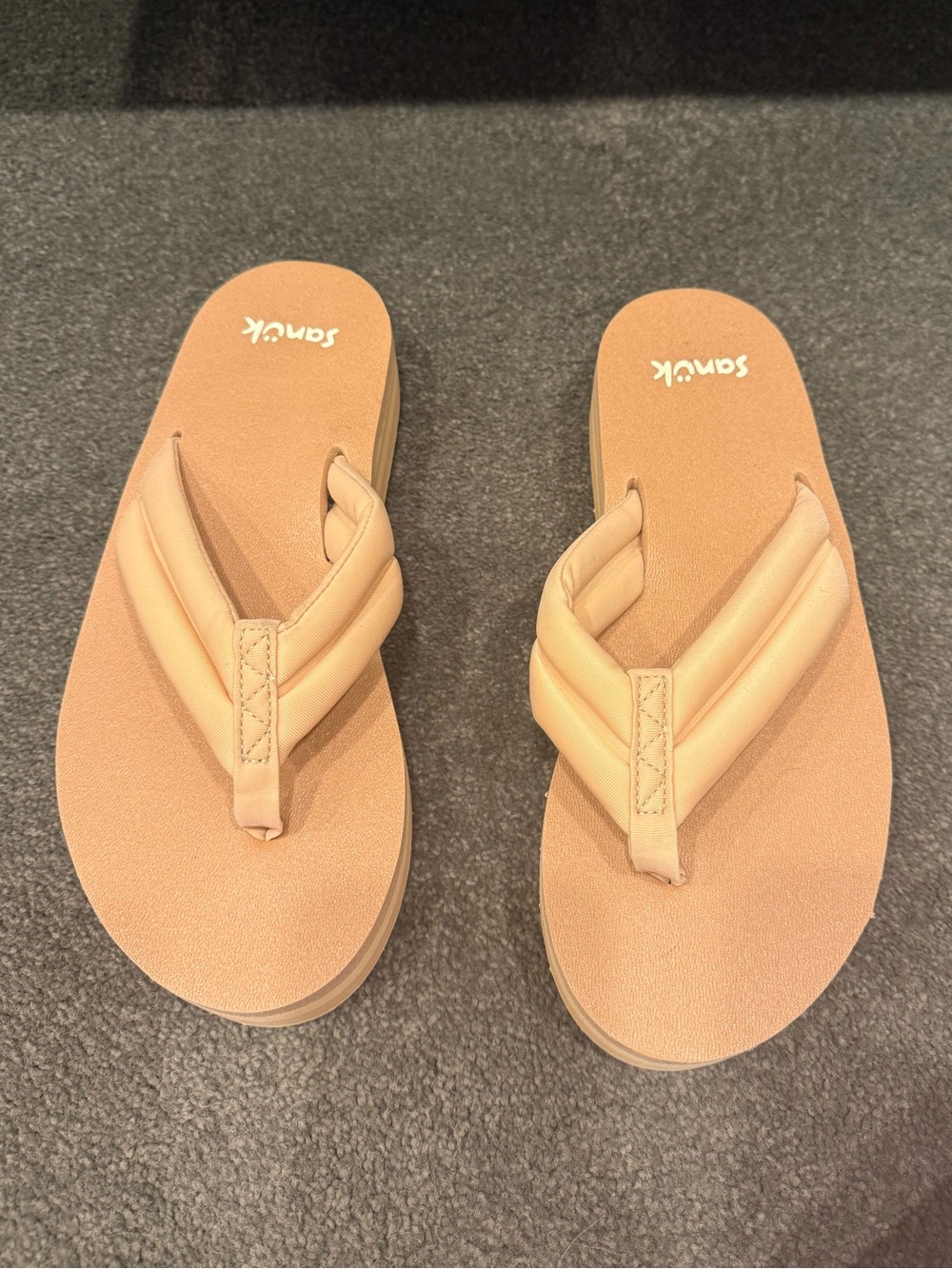 Sanuk Yoga Mat Platform Flip Flops